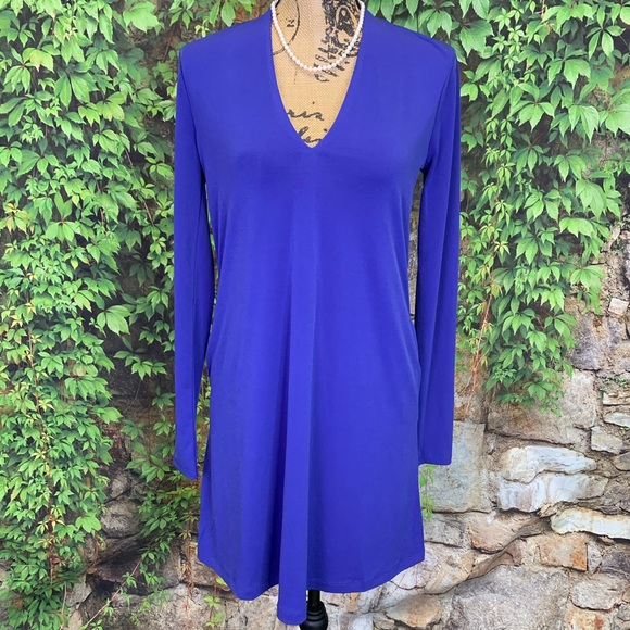 KENNETH COLE Jersey Knit Tunic/Mini Dress, S - Picture 1 of 11